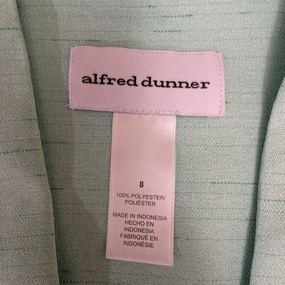 Alfred Dunner mint green swing blazer - size 8 - VINTAGE - Picture 8 of 8